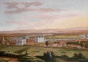 Hendrick Danckerts, A View of Greenwich and the Queen's House from the South-East